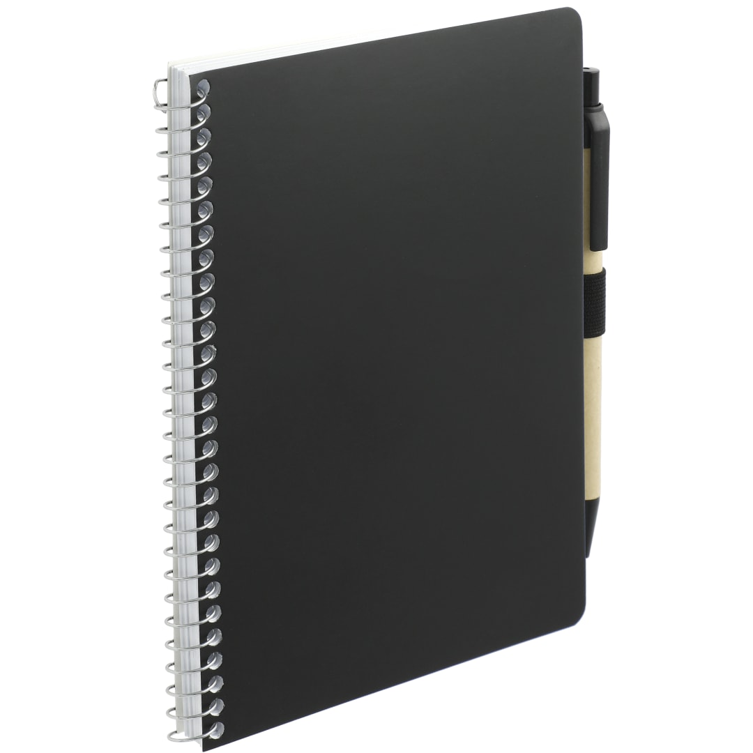 FSC® Mix 5” x 7” Spiral Notebook with Pen