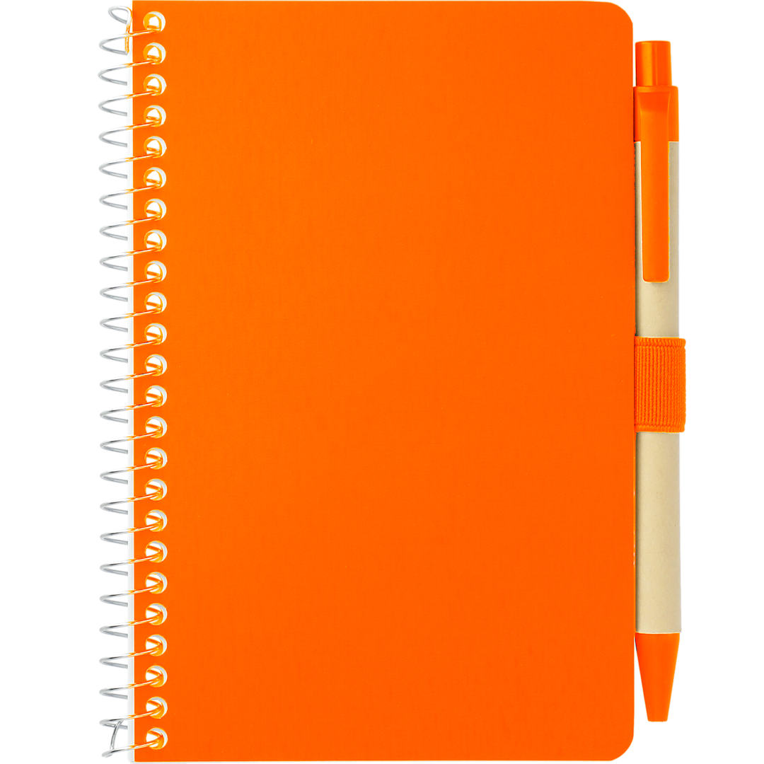 FSC® Mix 4" x 6" Pocket Spiral Notebook with Pen