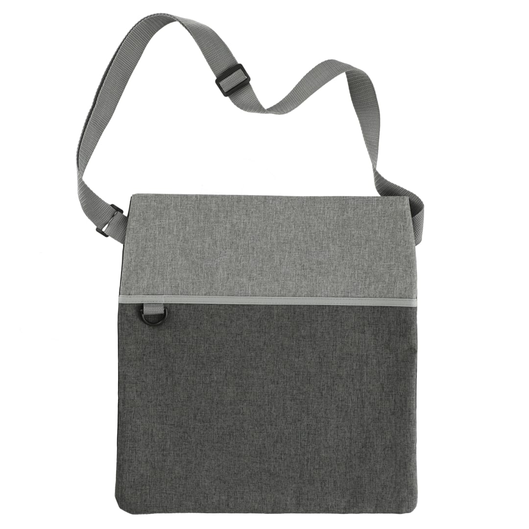 Double Heather RPET Crossbody Tote