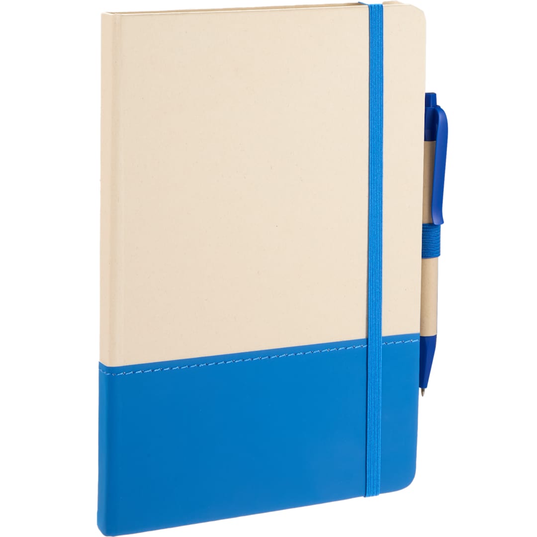 Black 5.5" x 8.5" Sugarcane Paper Bound Notebook