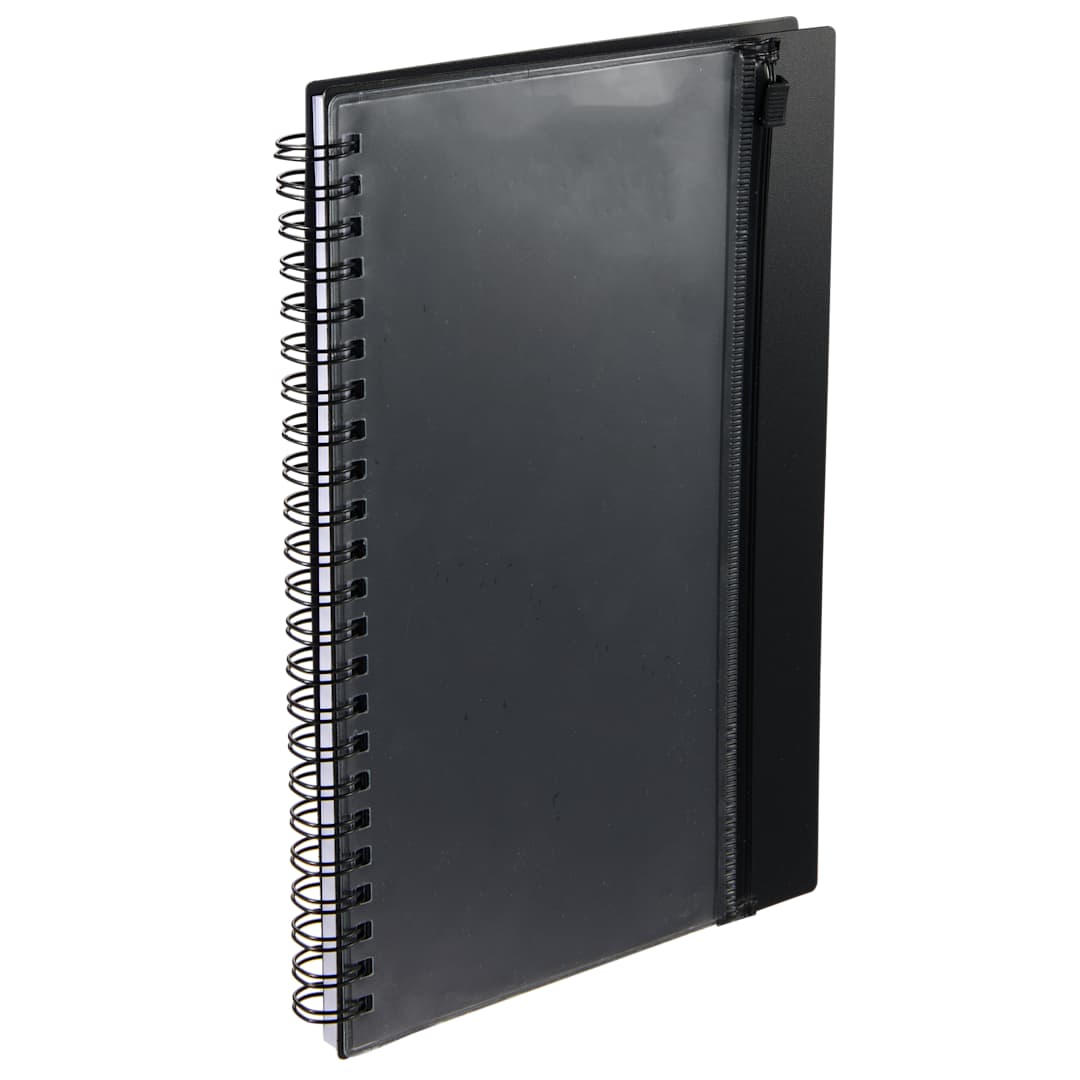 5.5" x 8.5" Spiral Notebook with Clear Pocket