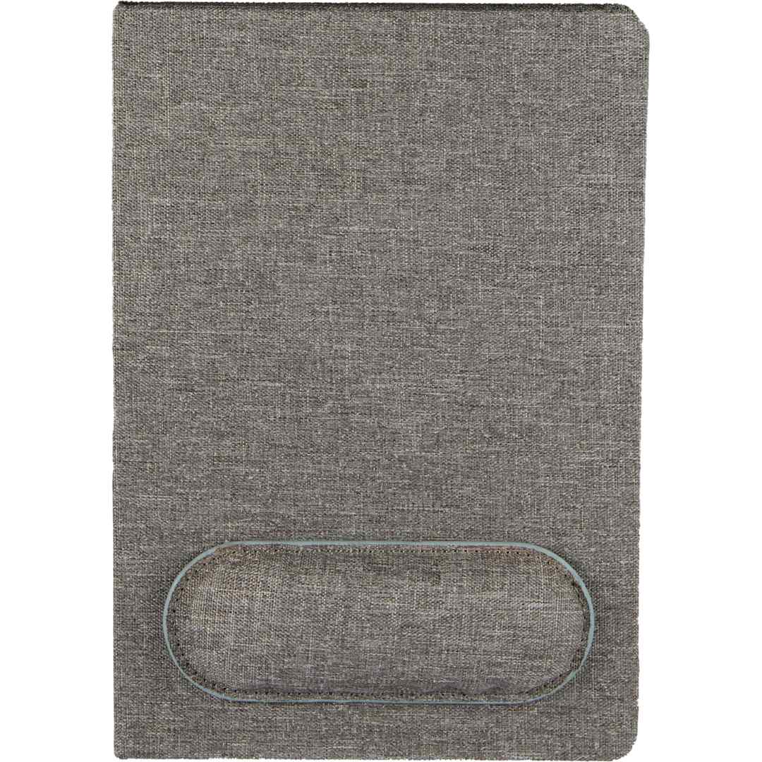 5.5" x 8.5" FSC® Recycled Mouse Pad Bound Notebook