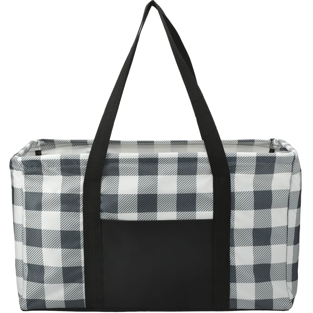 Buffalo Plaid Utility Tote