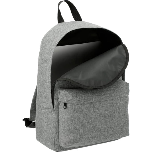Front View of Gray Reign Backpack