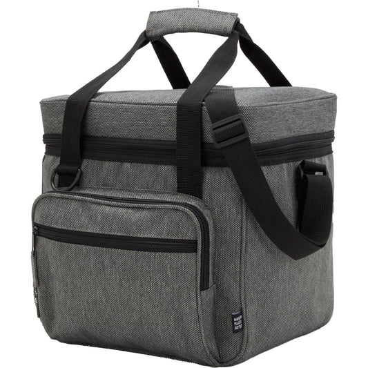 Front View of Gray Vila Recycled 24 Can Event Cooler