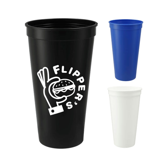 Solid 24oz Stadium Cup