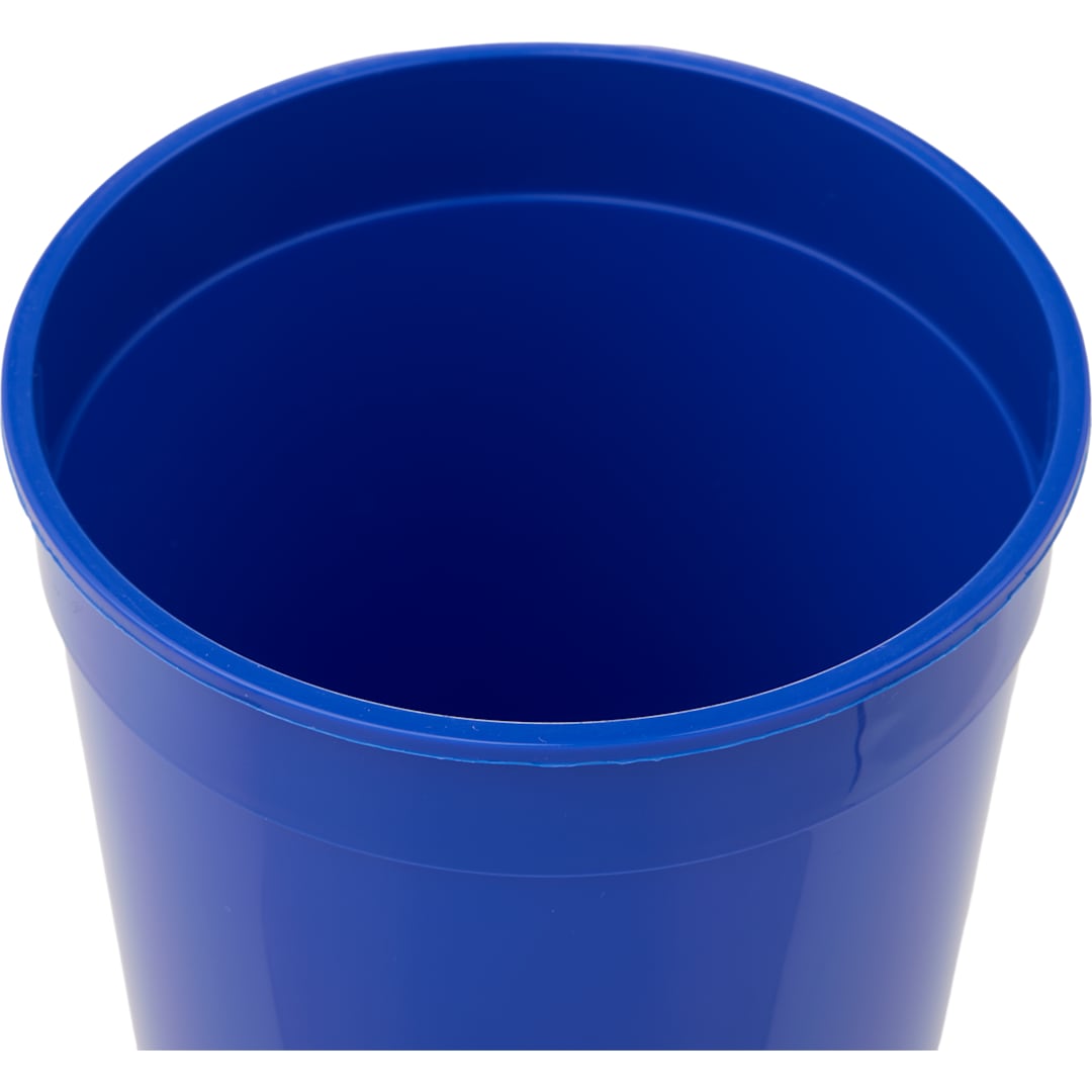 Black Solid 32oz Stadium Cup