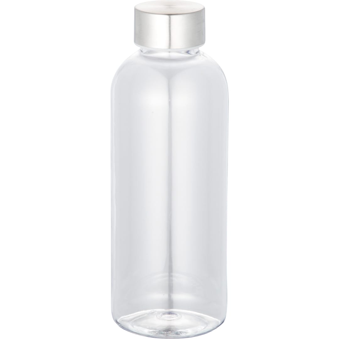 Front View of Clear Elixir 20oz Tritan Sports Bottle