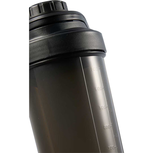 Front View of Black Buddy 24oz Recycled Protein Shaker Bottle