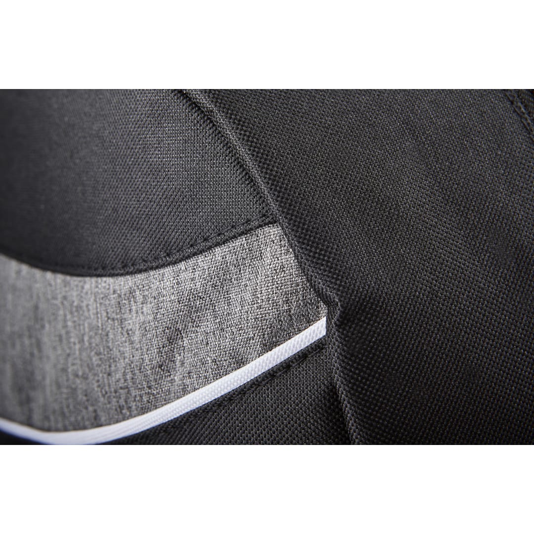 Front View of Gray Tornado Deluxe Backpack