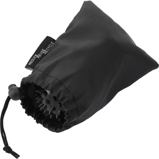 Front View of Black Oasis 2 Piece Massage Ball Set