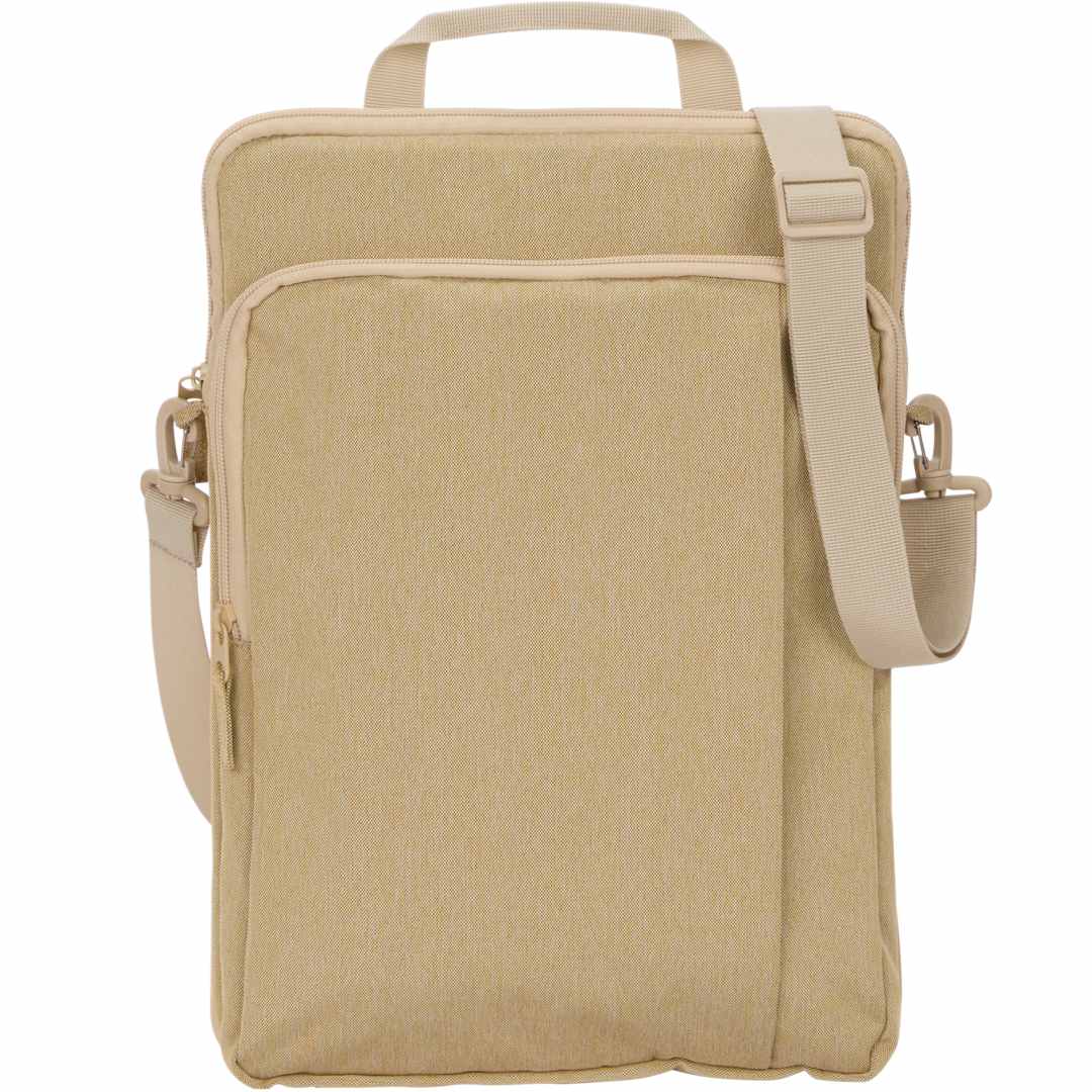 Vertical Recycled Messenger Bag