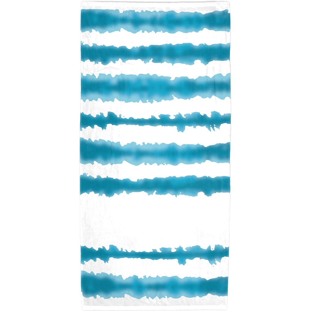 Good Vibes Cabana Stripe Beach Towel