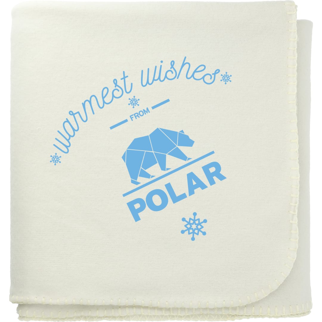 100% Recycled PET Fleece Blanket