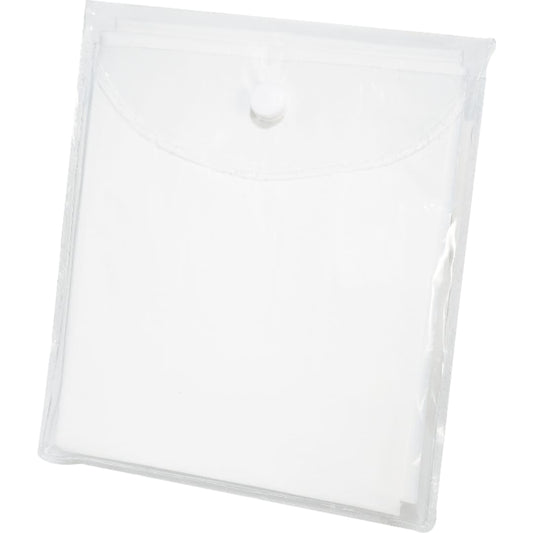 White Rally Disposable Poncho