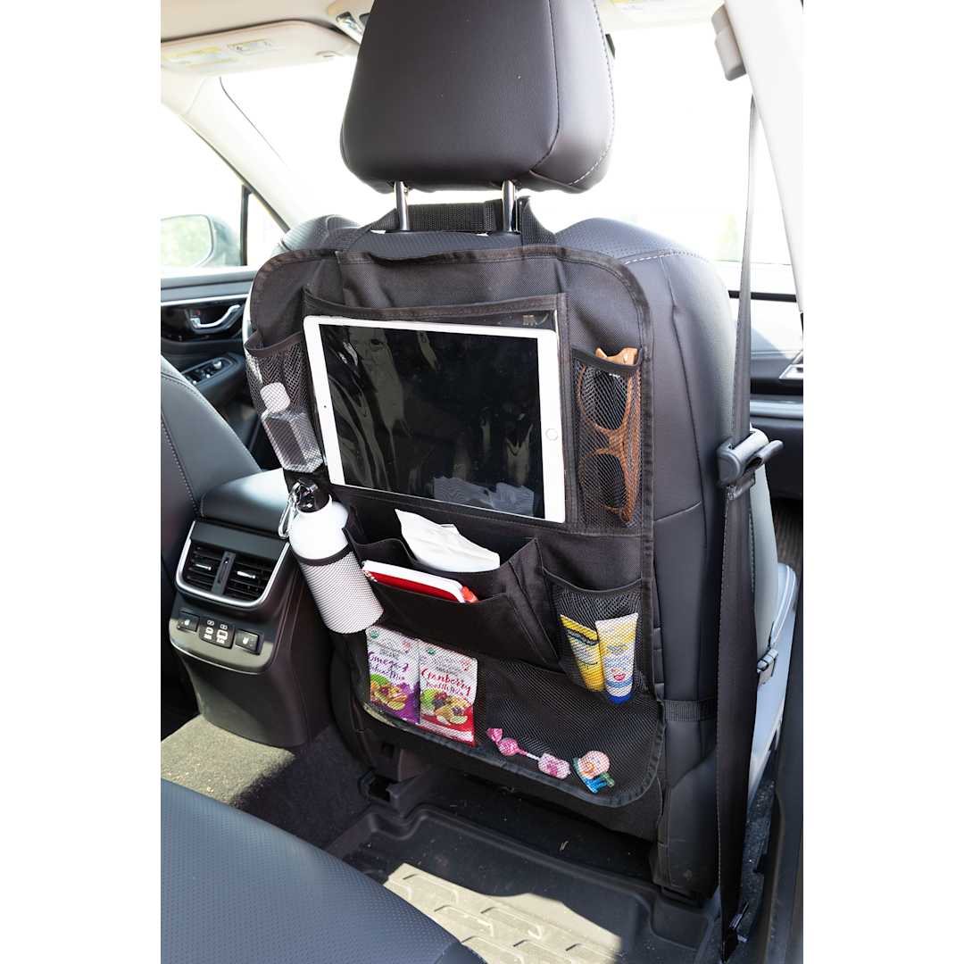 Recycled Back Seat Car Organizer