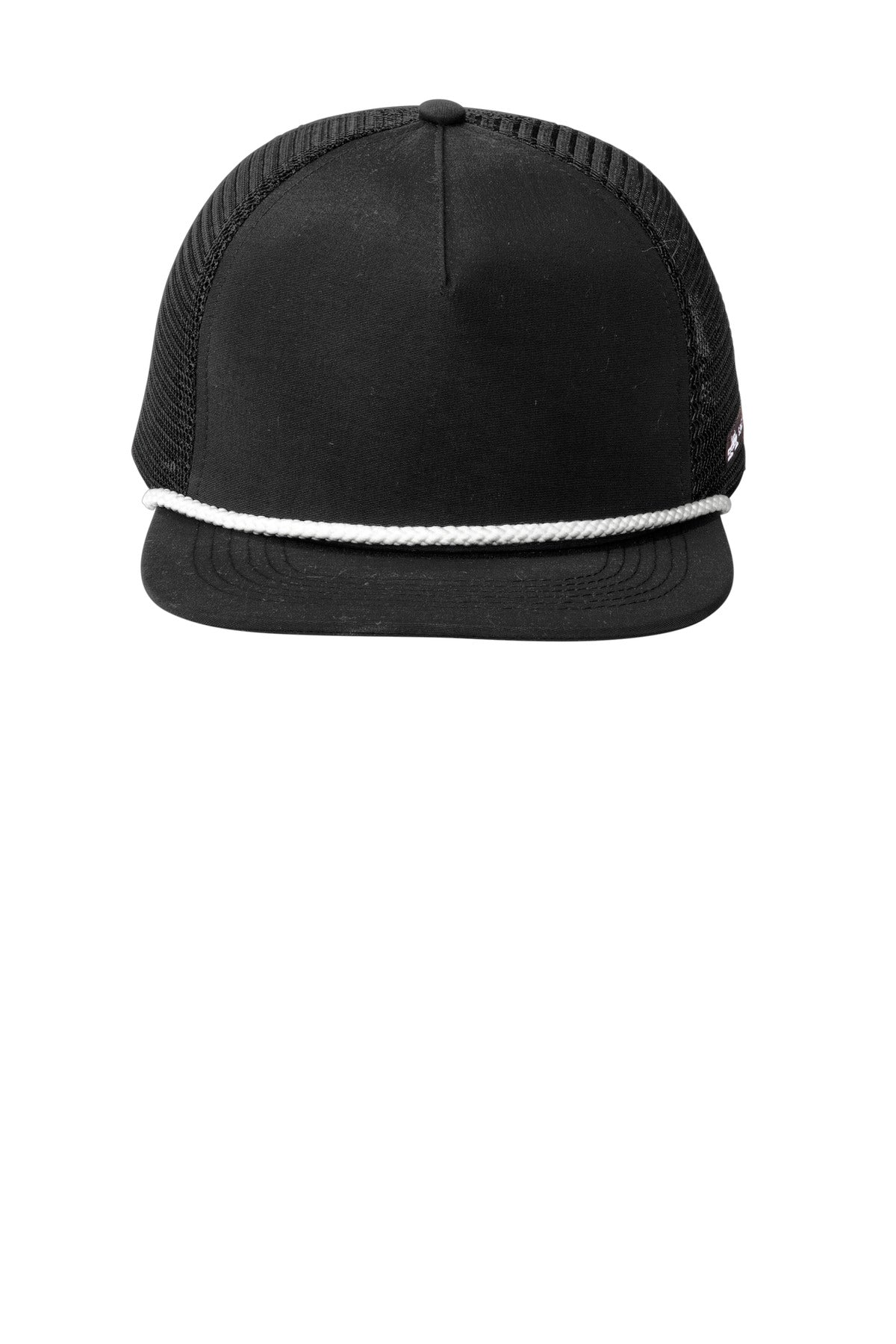 Front View of Blk/White LIMITED EDITION Spacecraft Trucker Cap SPC3