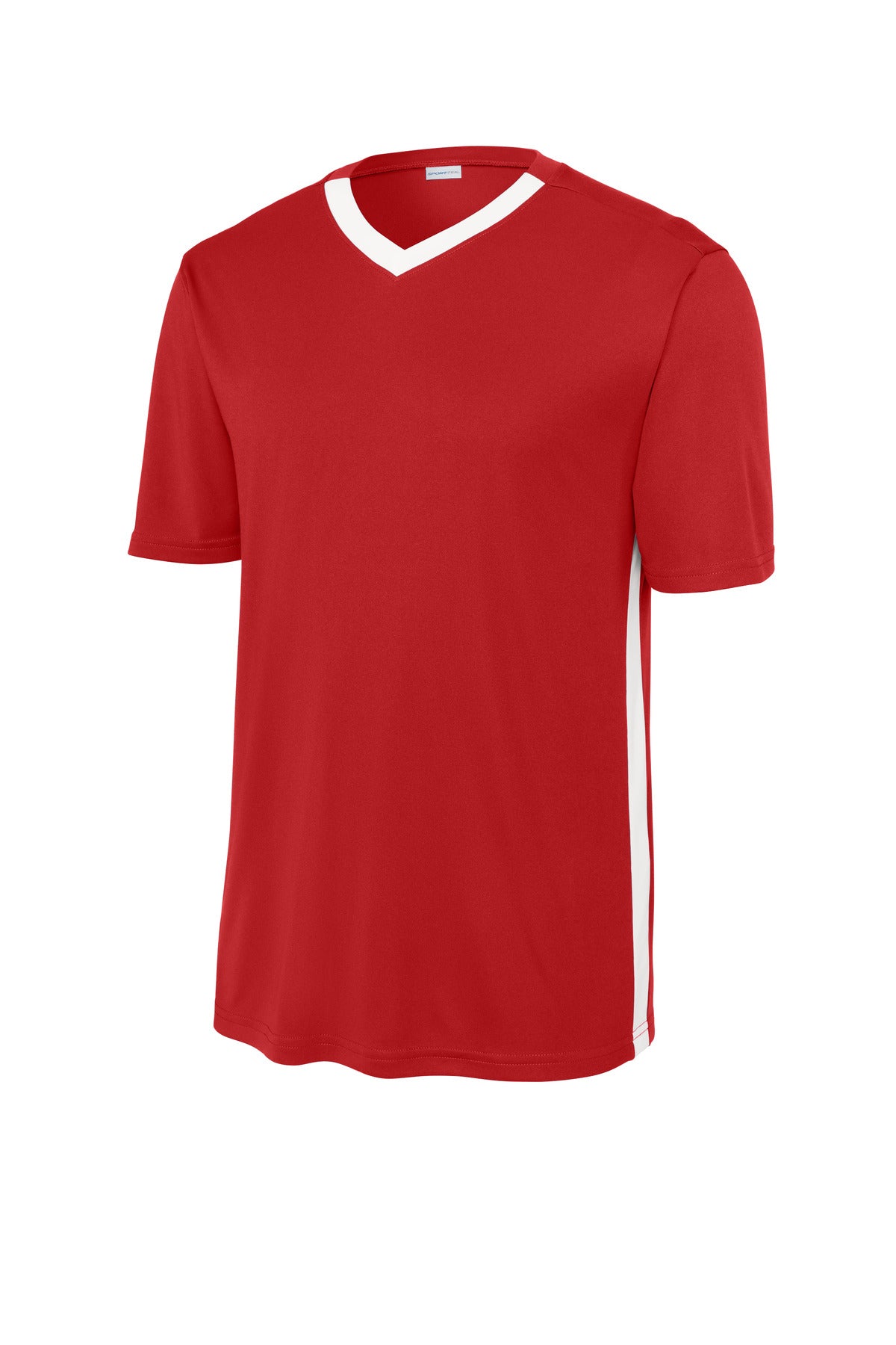 SanMar ST101_DEEPREDWHITE_Form_Front.jpg?v=1762274315