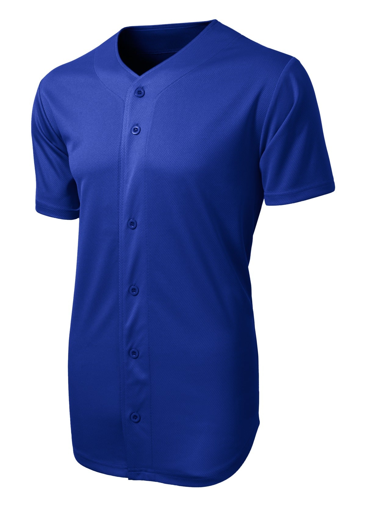 Sport-Tek PosiCharge Tough Mesh Full-Button Jersey. ST220