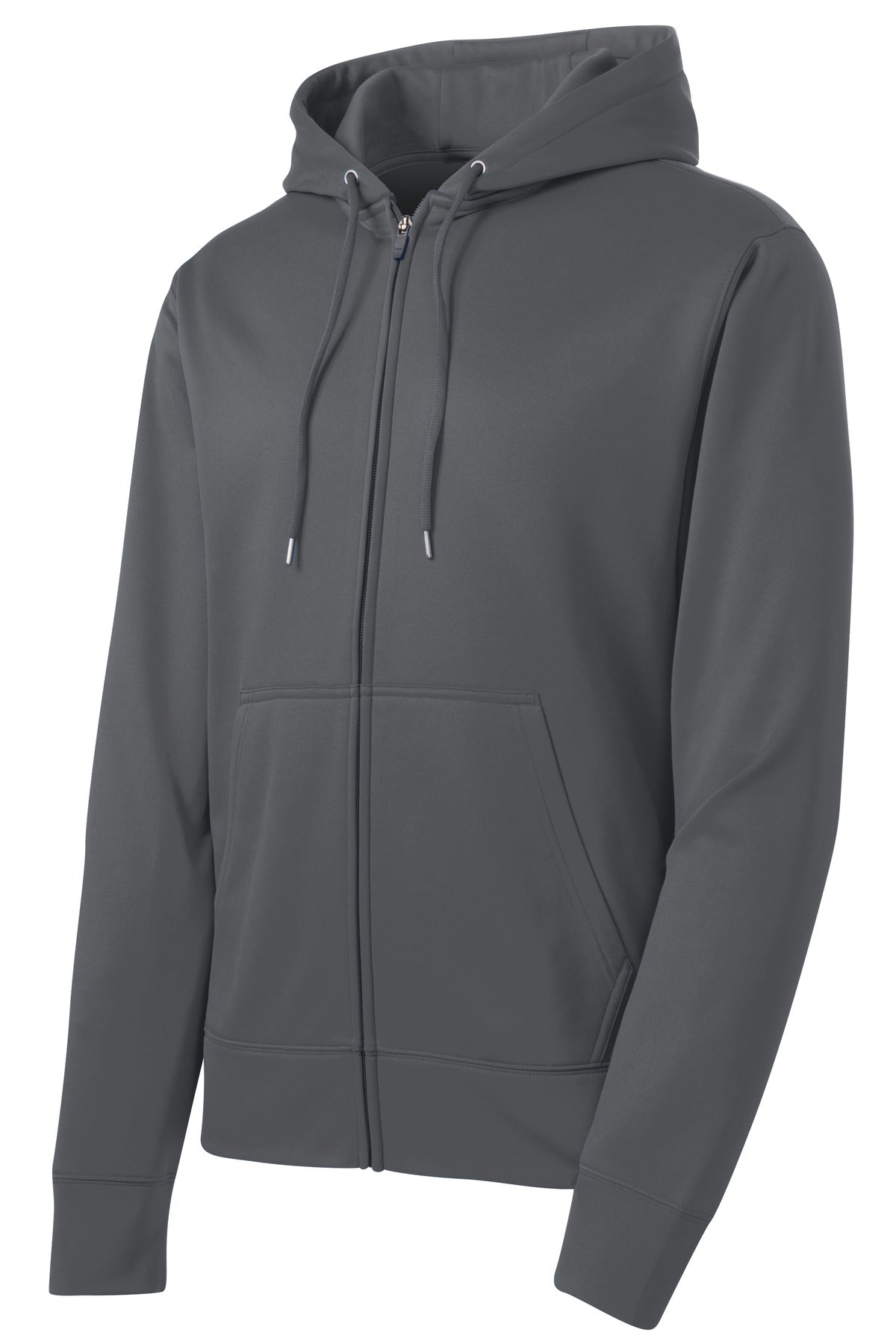 Sport-Tek Sport-Wick Fleece Full-Zip Hooded Jacket. ST238