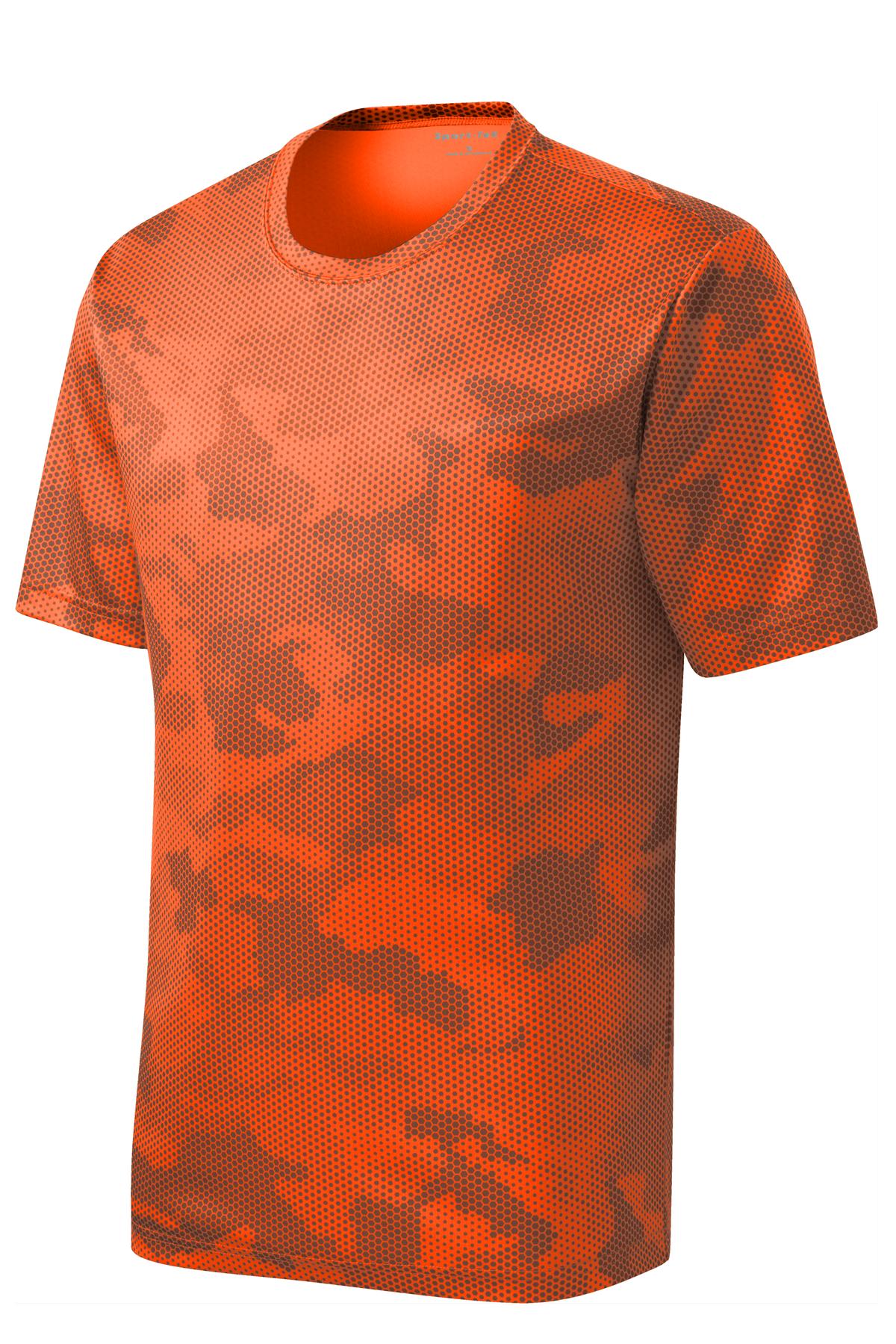 Sport-Tek CamoHex Tee. ST370