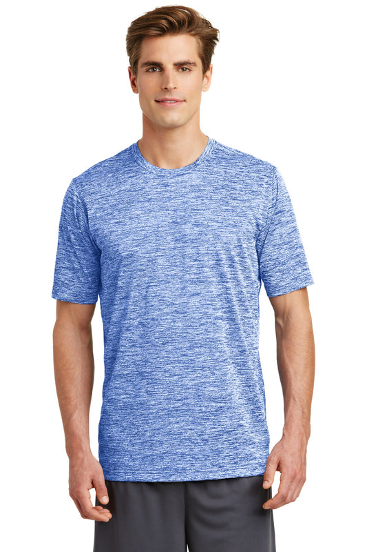 Sport-Tek PosiCharge Electric Heather Tee. ST390
