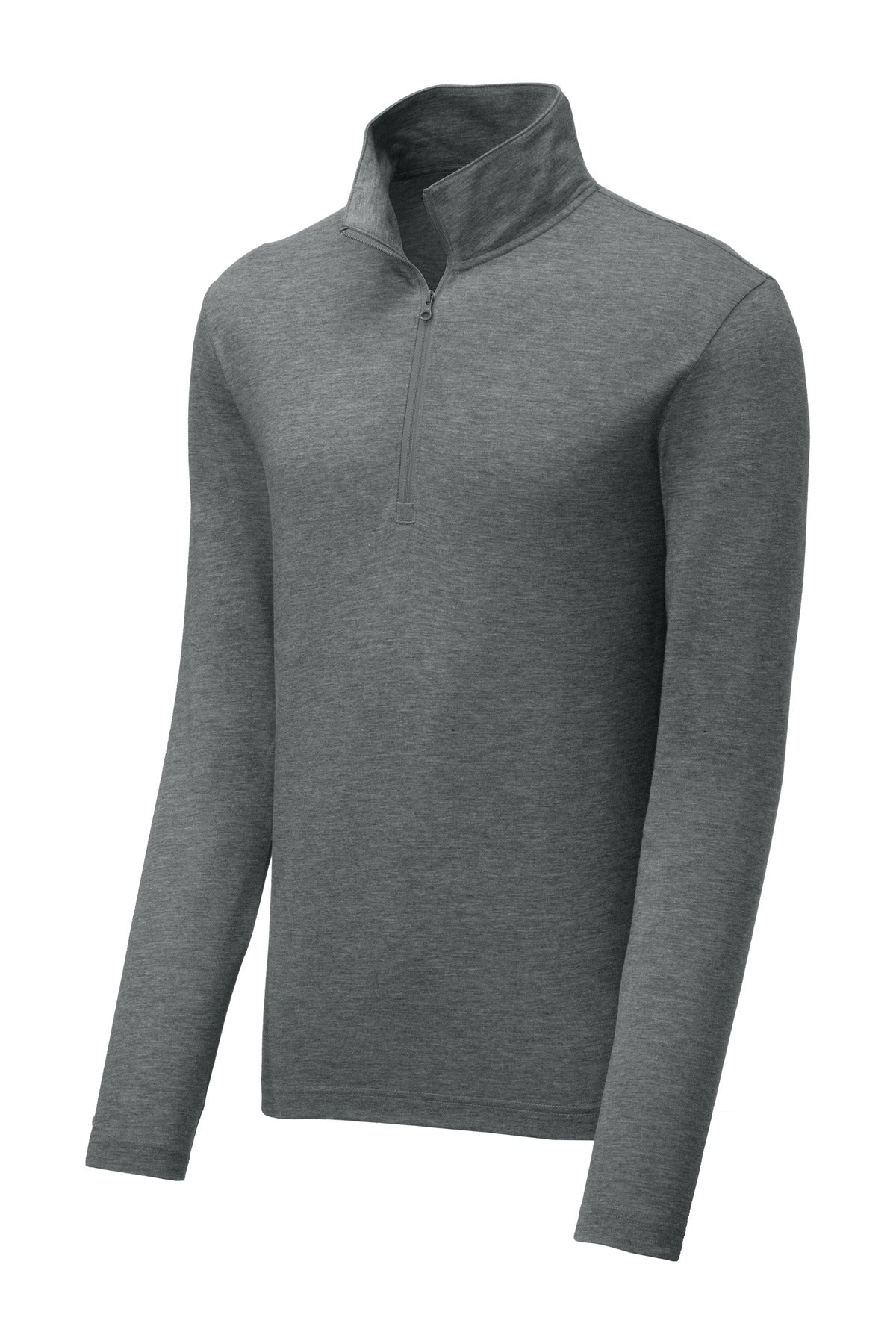 Sport-Tek PosiCharge Tri-Blend Wicking 1/4-Zip Pullover. ST407