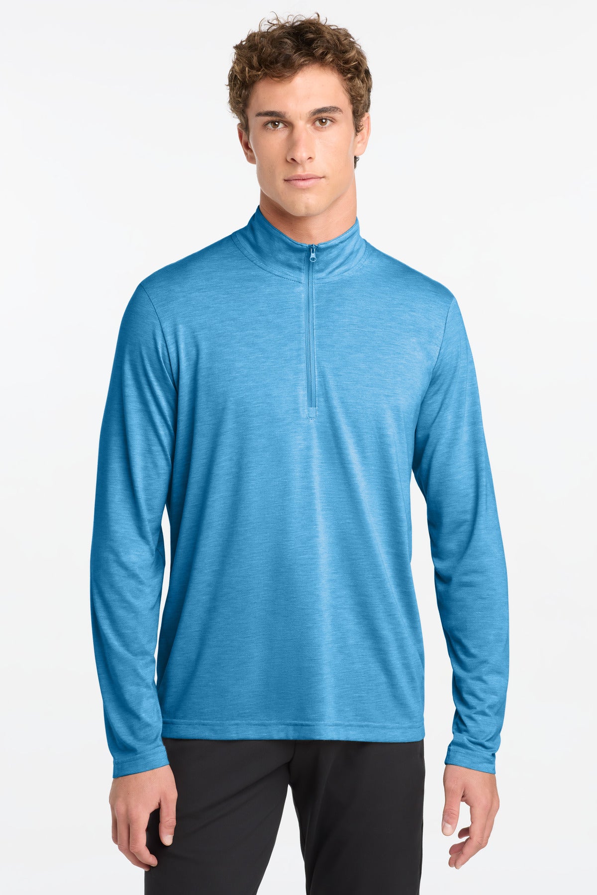 SanMar ST407_pondblueheather_model_front.jpg