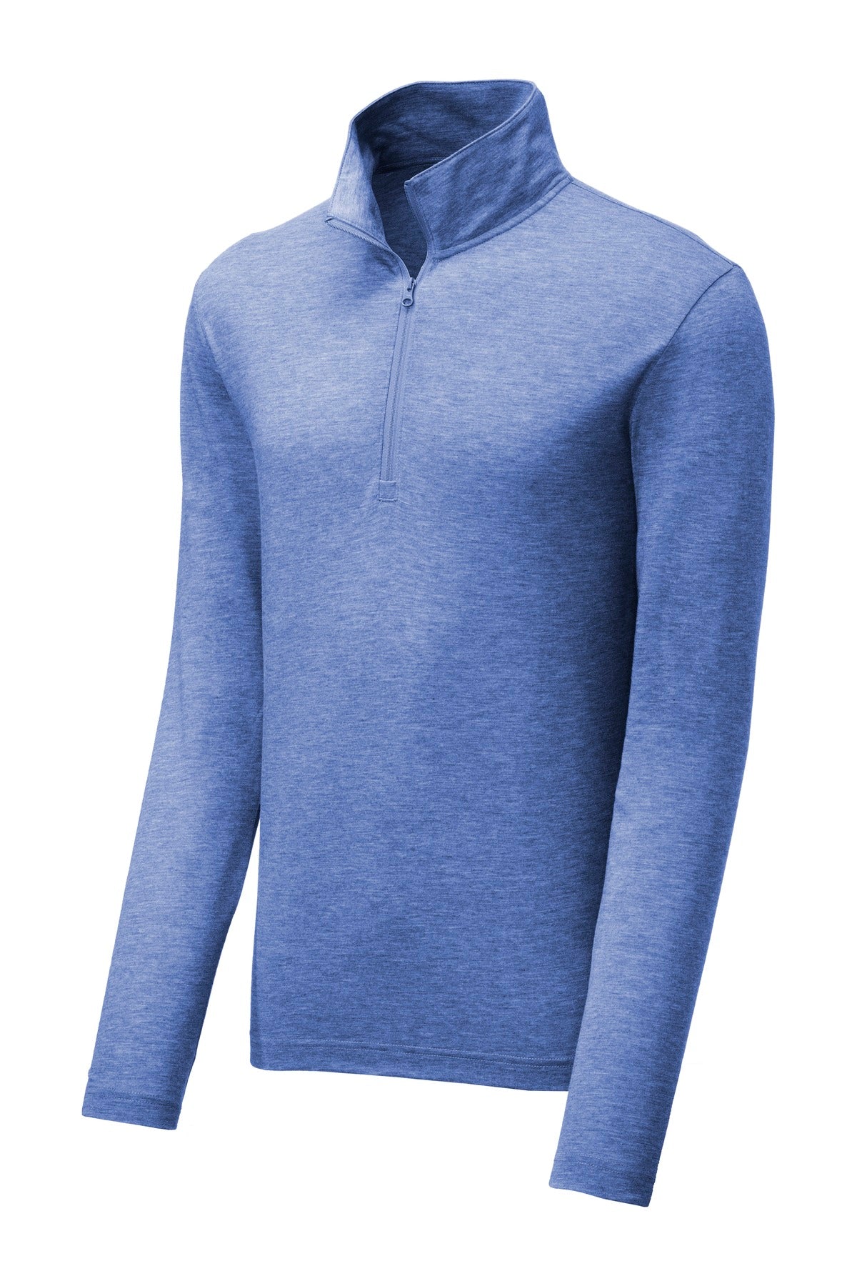 Sport-Tek PosiCharge Tri-Blend Wicking 1/4-Zip Pullover. ST407