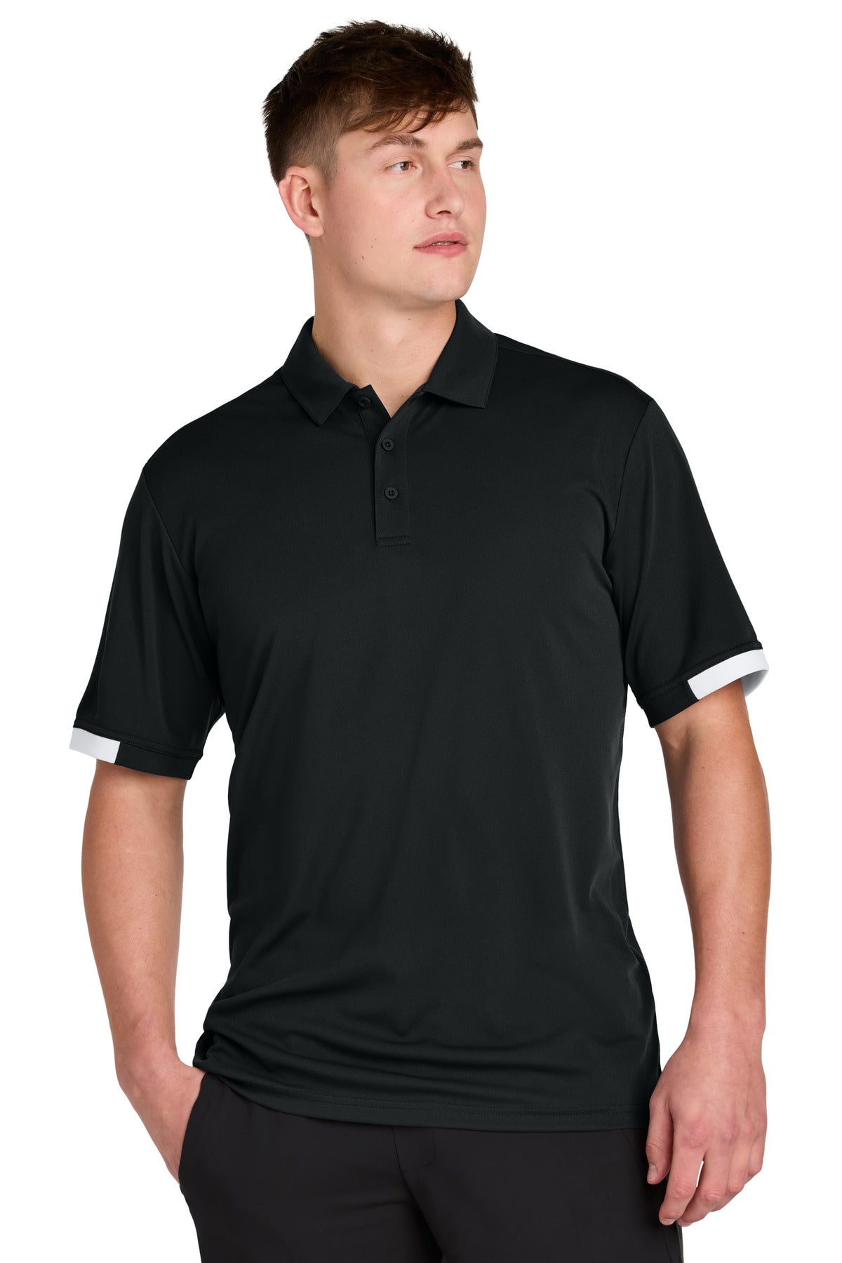 Sport-Tek Club Colorblock Polo ST444