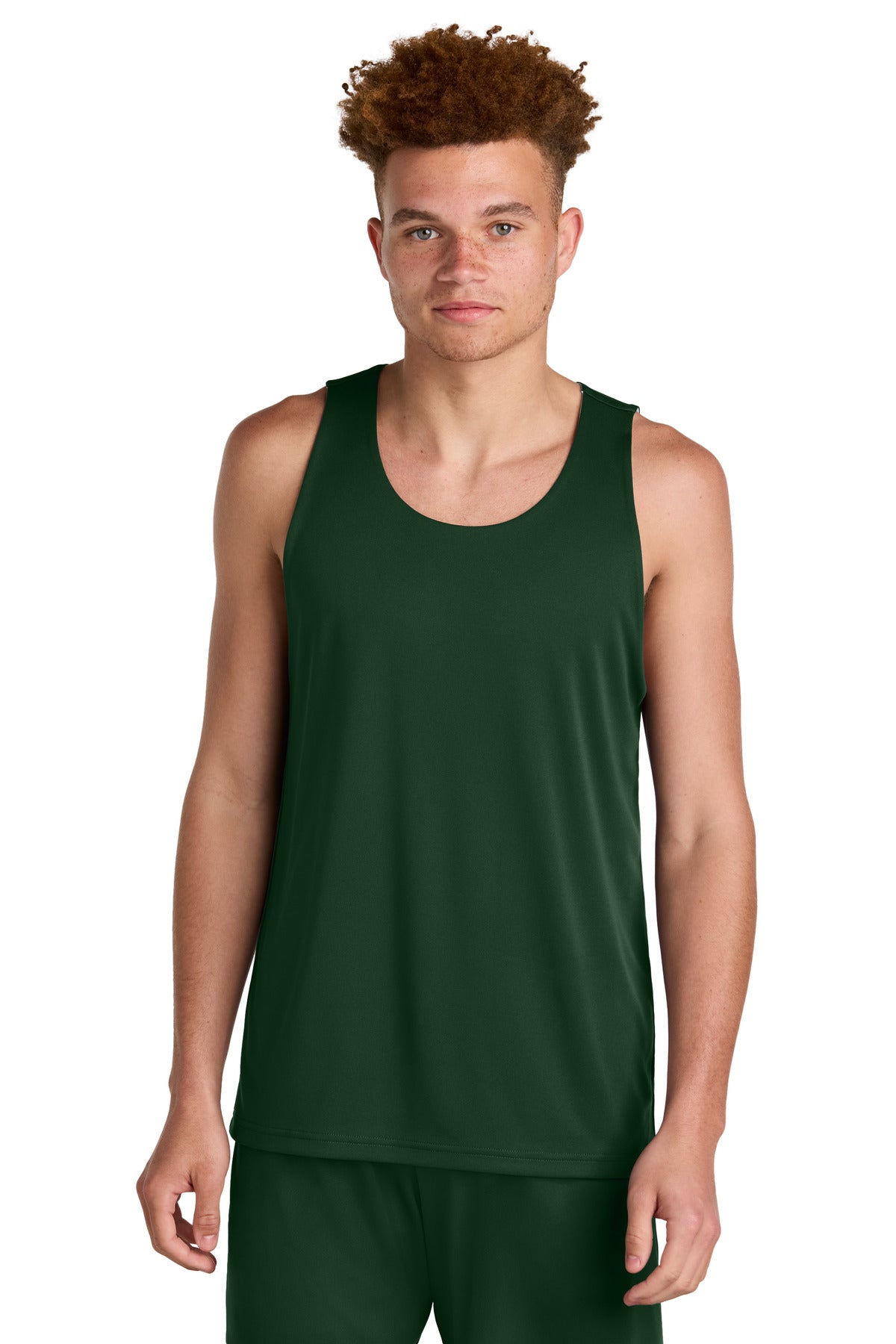 SanMar ST551_forestgreenwhite_model_front.jpg