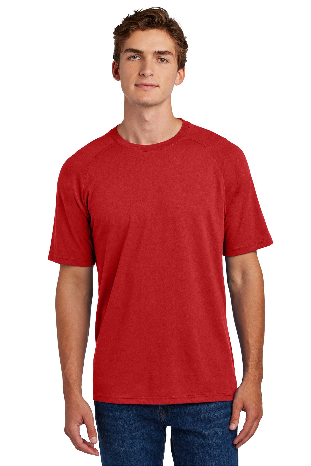 SanMar ST6040_DEEPRED_Model_Front.jpg