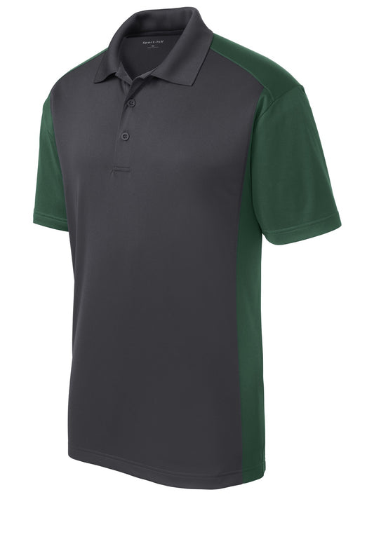 Sport-Tek Colorblock Micropique Sport-Wick Polo. ST652