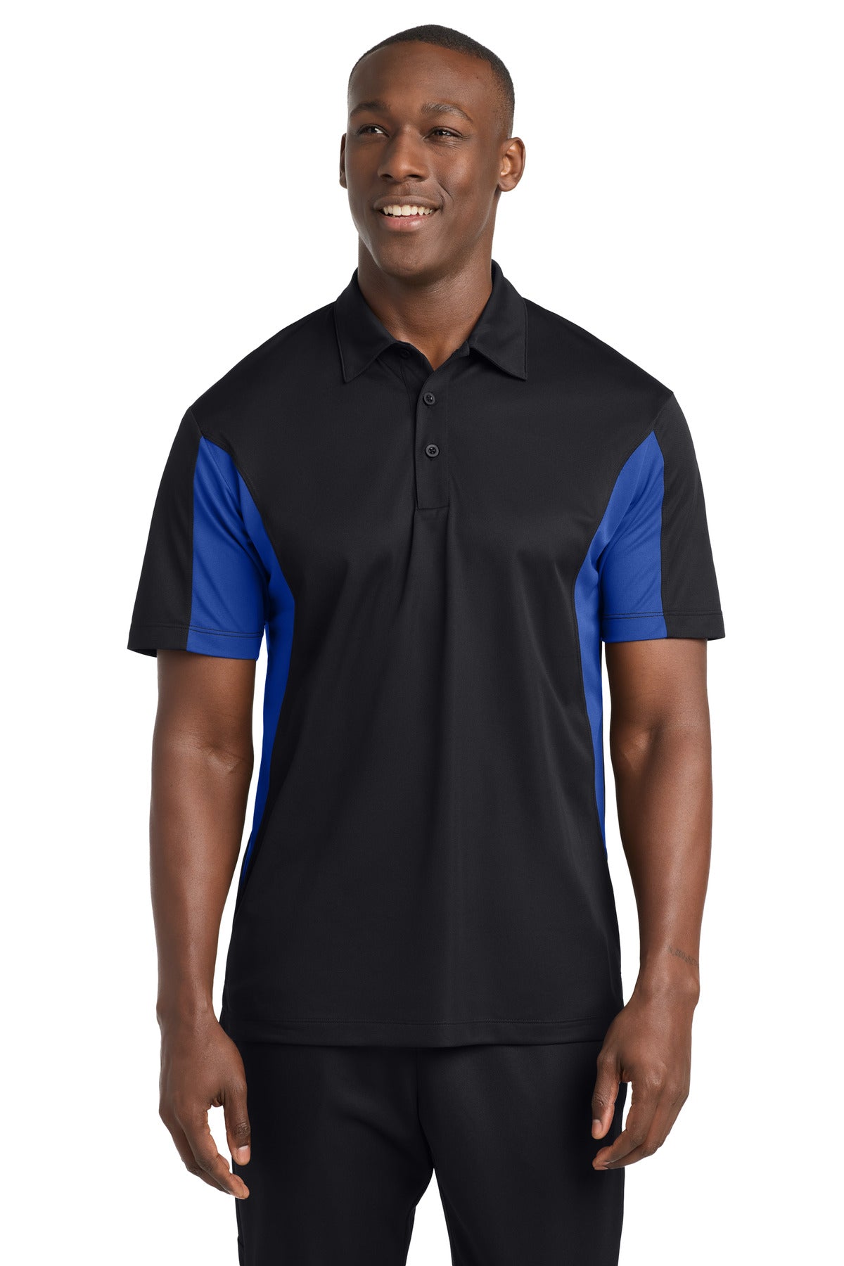 SanMar ST655_blacktrueroyal_model_front.jpg