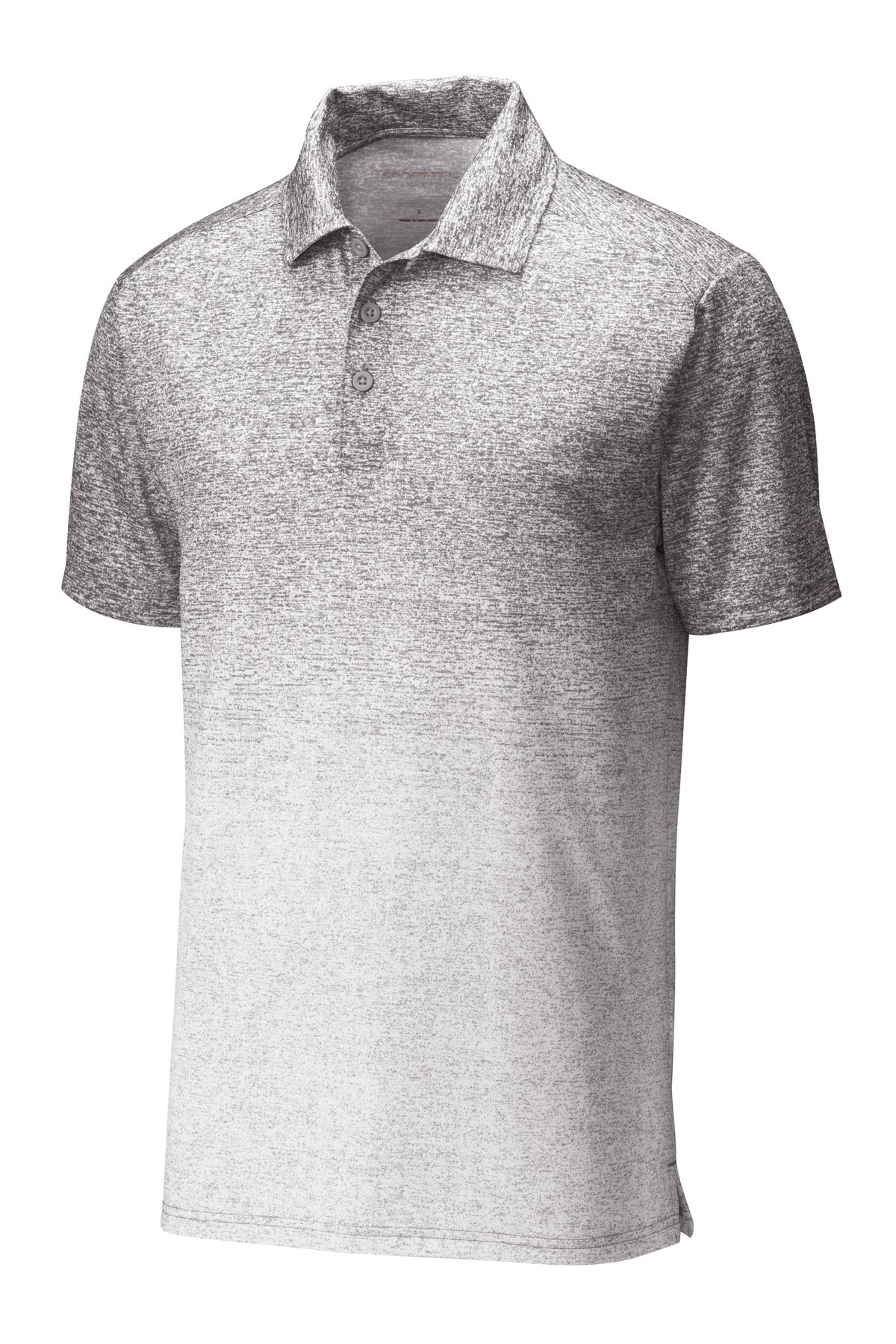 Sport-Tek Ombre Heather Polo. ST671