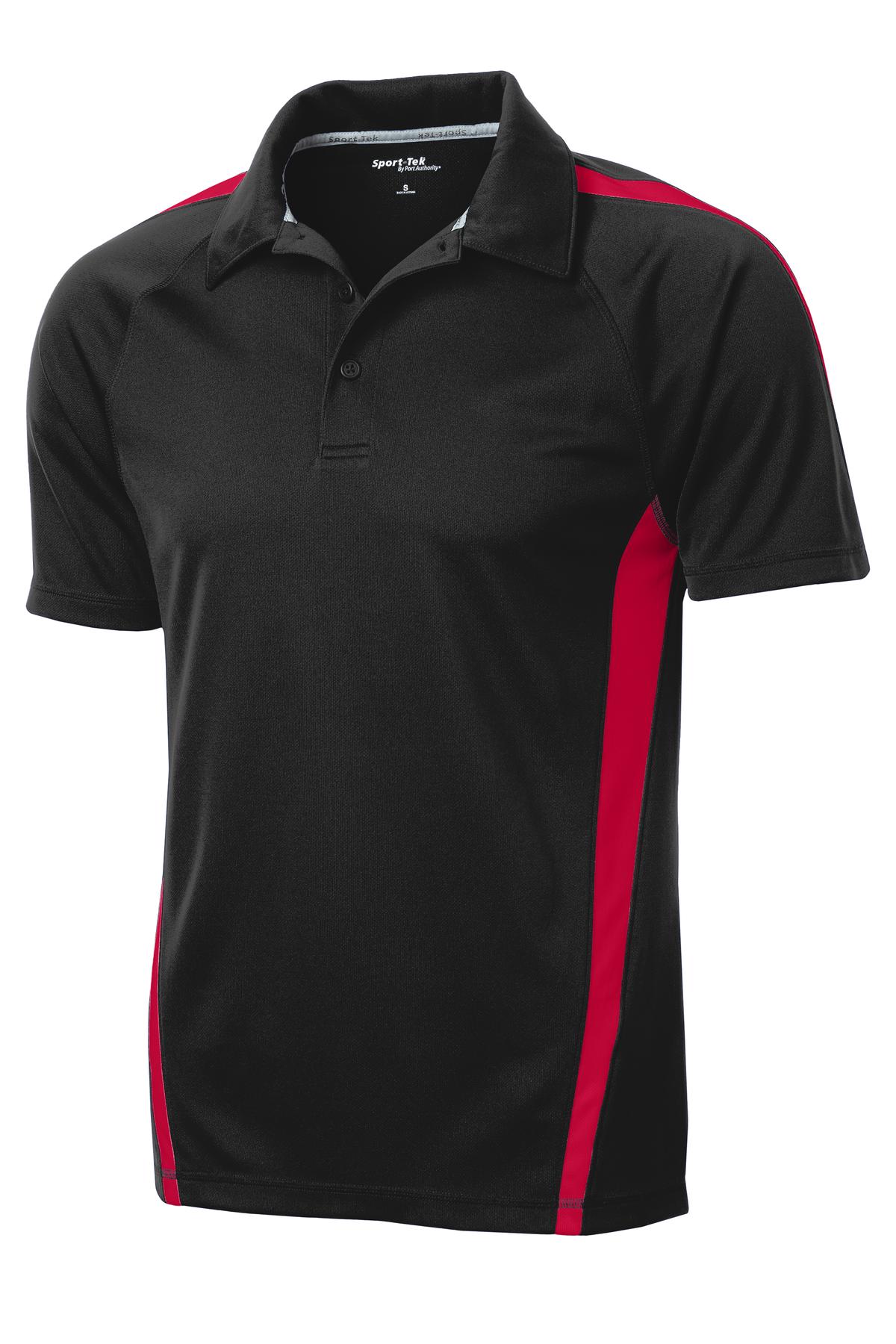 Sport-Tek PosiCharge Micro-Mesh Colorblock Polo. ST685