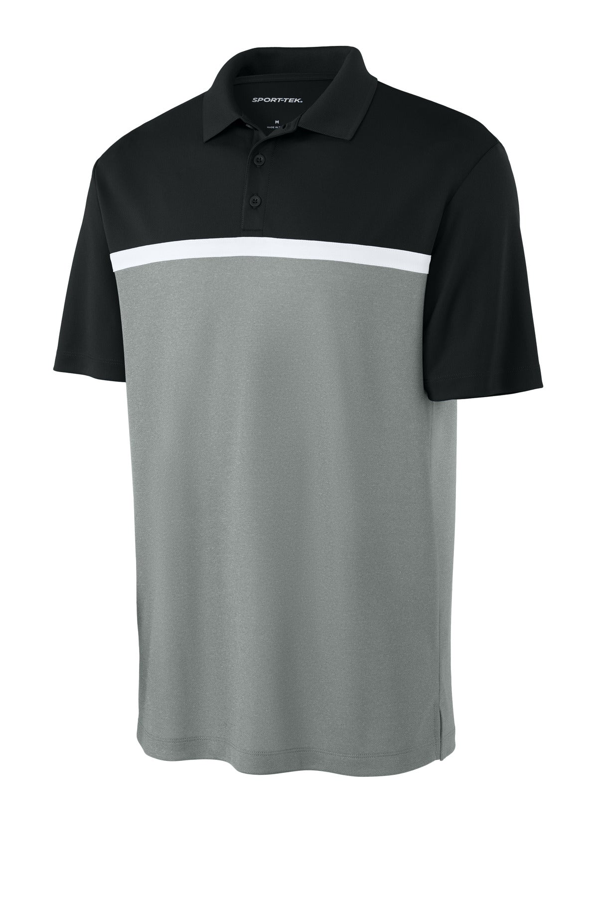 Sport-Tek UV Micropique Colorblock Polo ST741