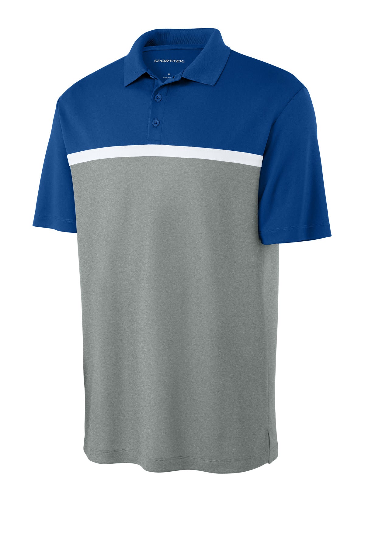 Sport-Tek UV Micropique Colorblock Polo ST741