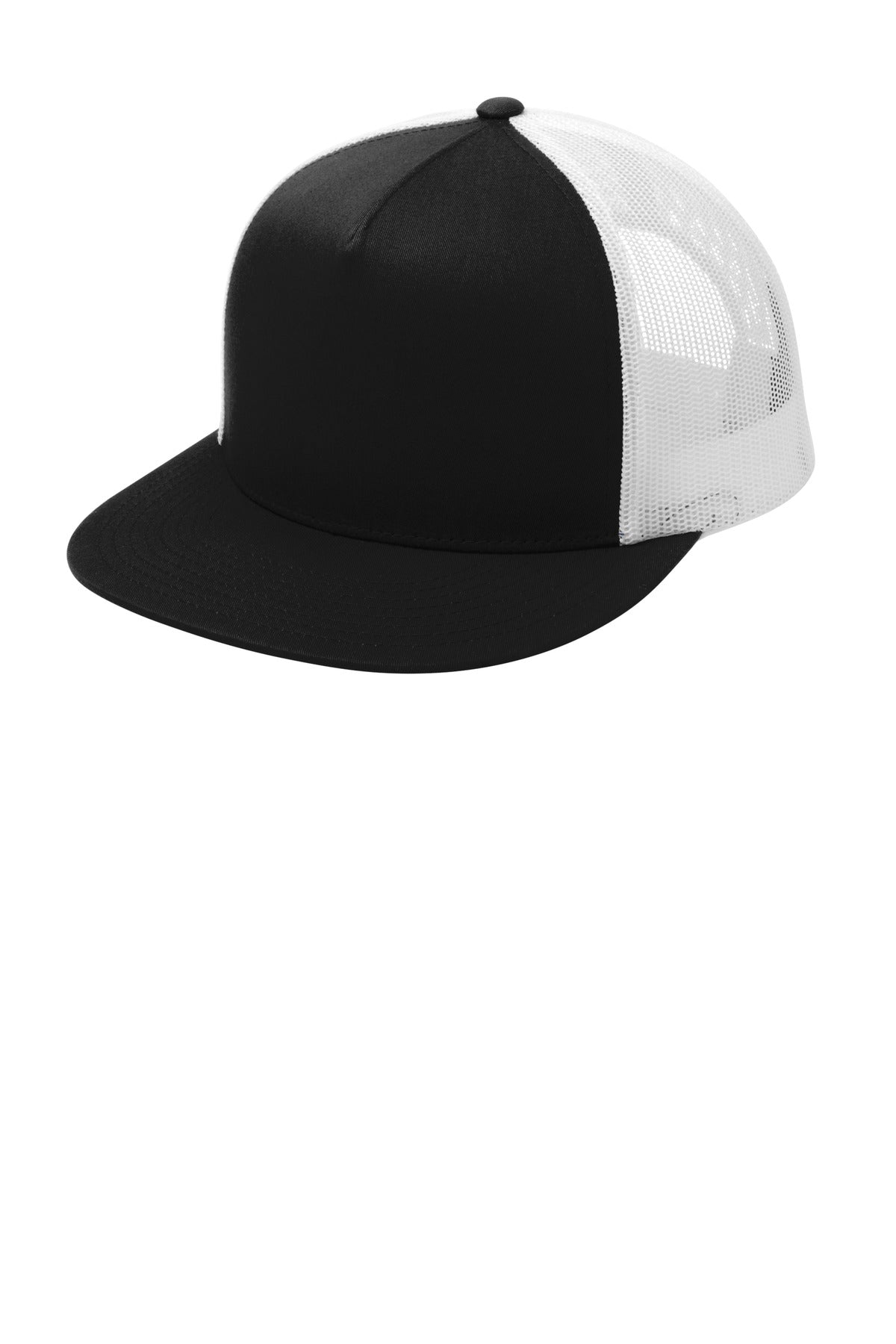 SanMar STC38_BlackWhite_Hat_Left.jpg