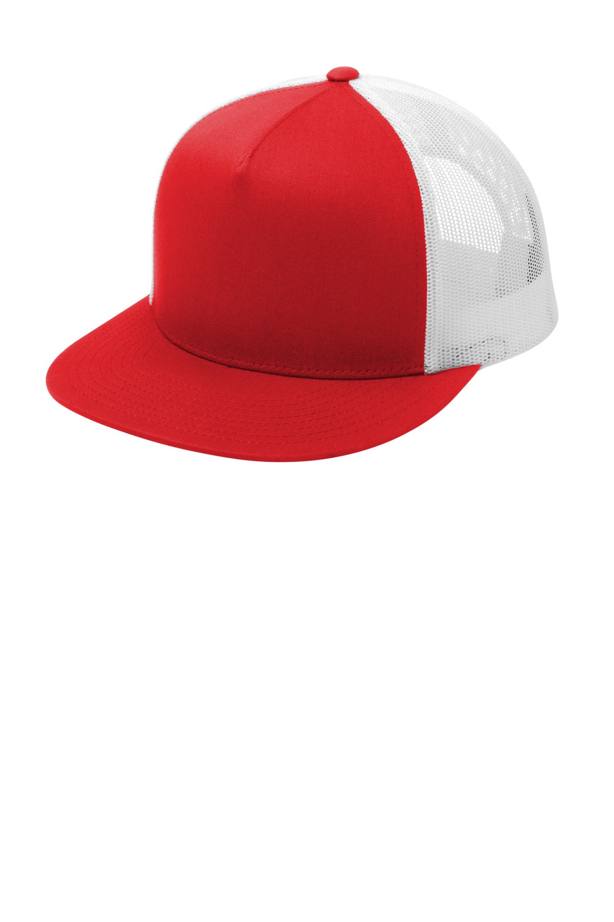 SanMar STC38_TrueRedWhite_Hat_Left.jpg