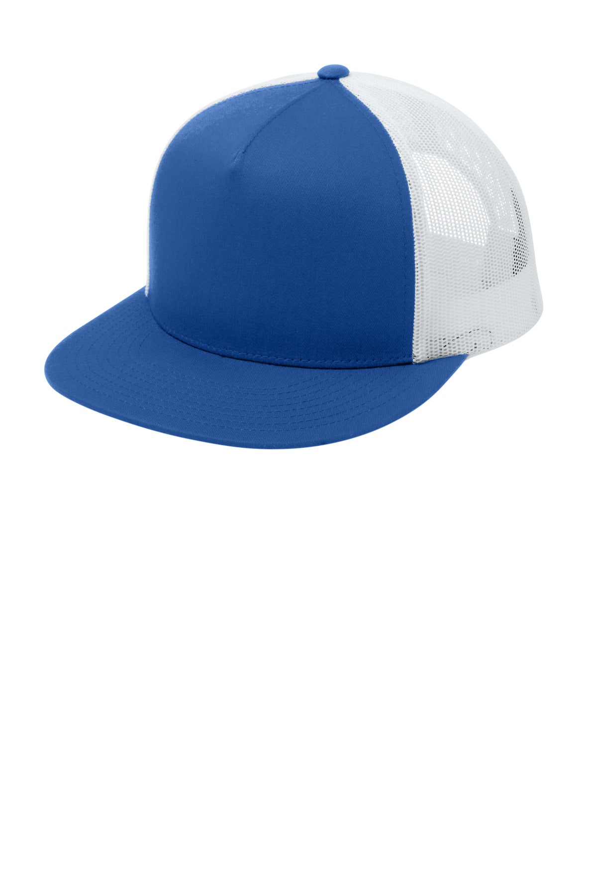 SanMar STC38_trueroyalwhite_hat_left.jpg