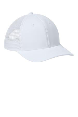 Blk/Blk Sport-Tek Club Trucker Cap STC46