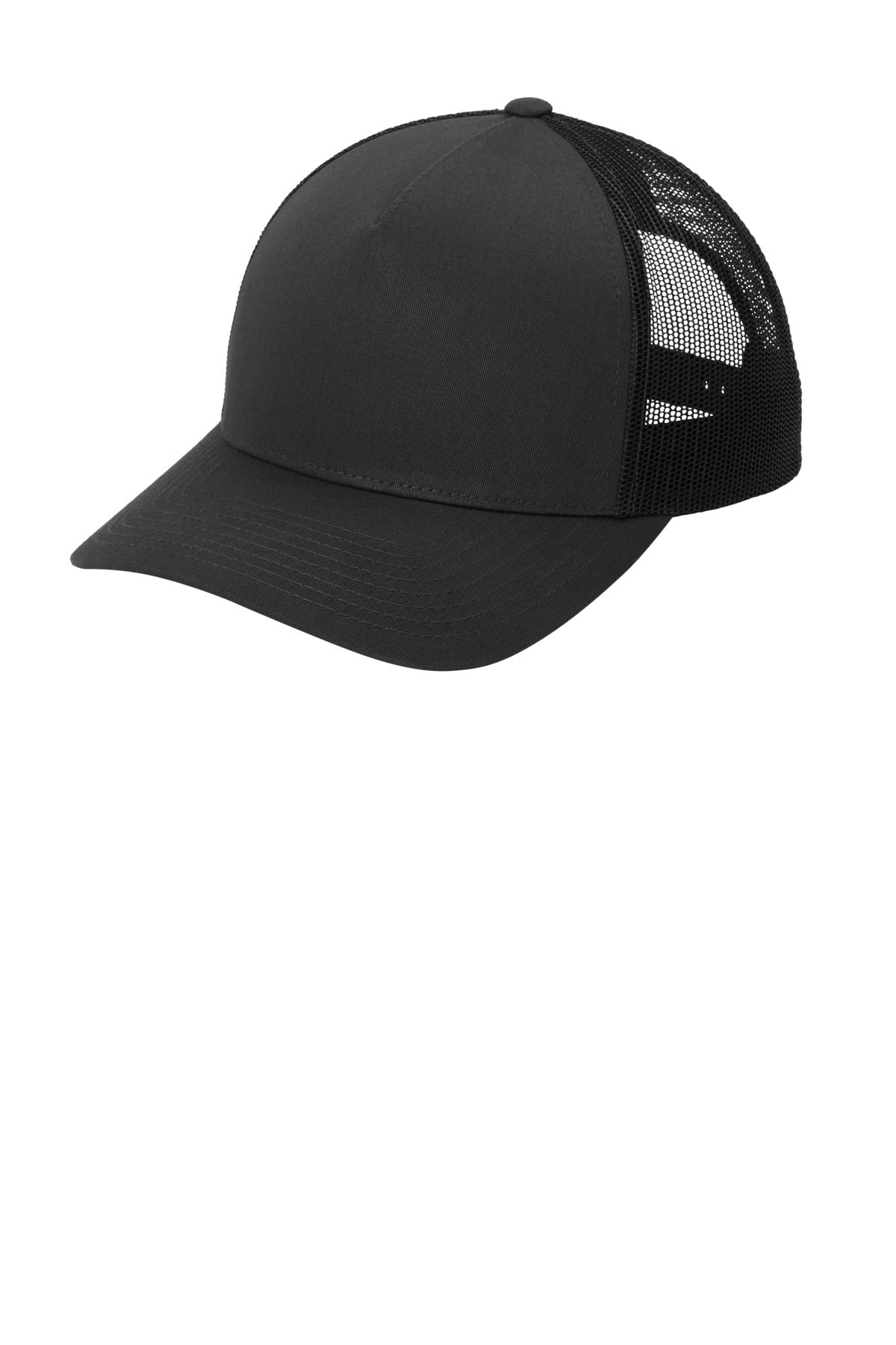 SanMar STC54_BLACKBLACK_Hat_Left.jpg