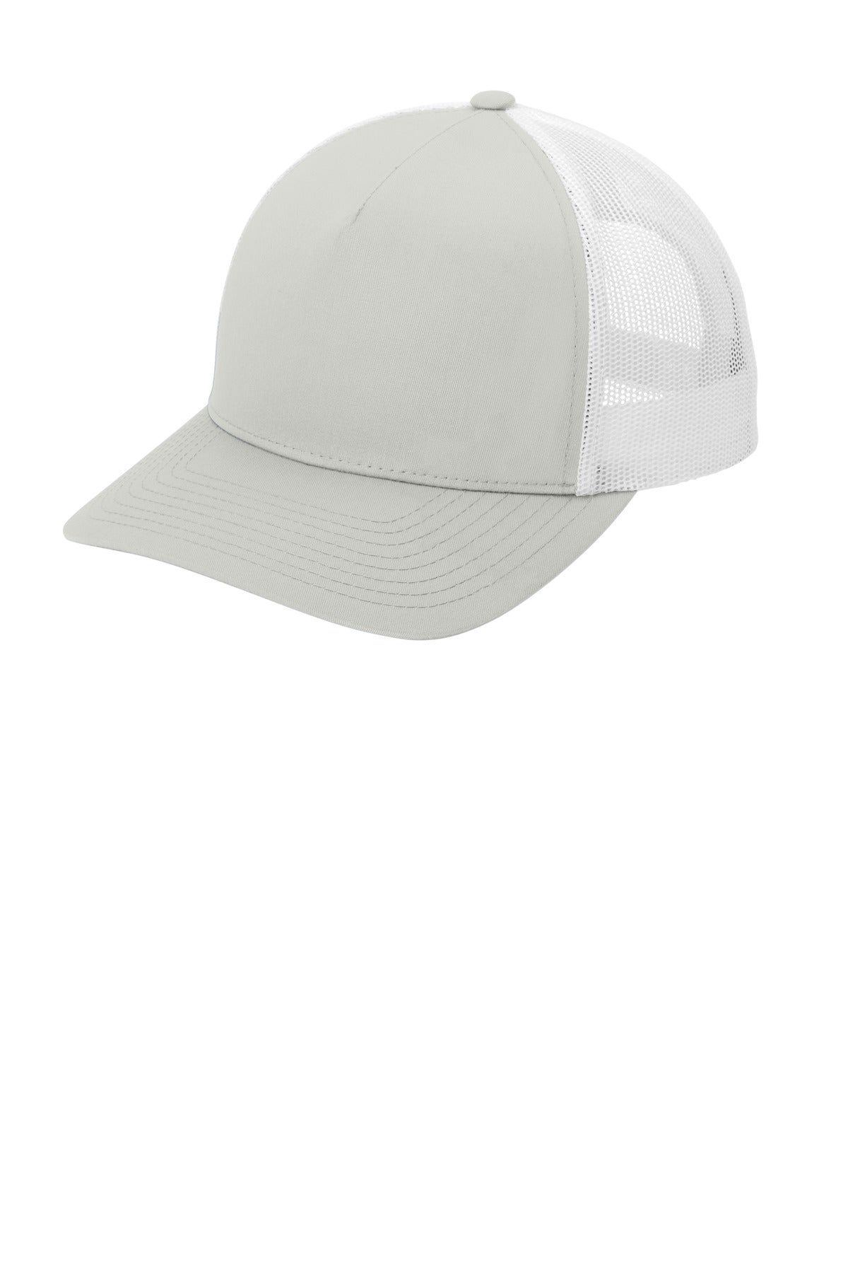 SanMar STC54_SILVERWHITE_Hat_Left.jpg