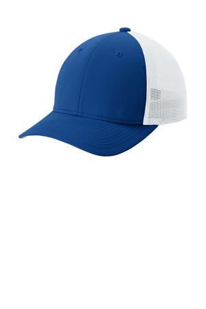 Blk/Blk Sport-Tek Stretch-Tek Mesh Back Cap STC60 - L/XL