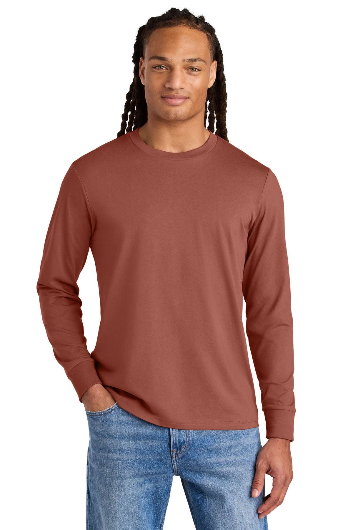 SanMar SXU022_heritagebrown_model_front.jpg