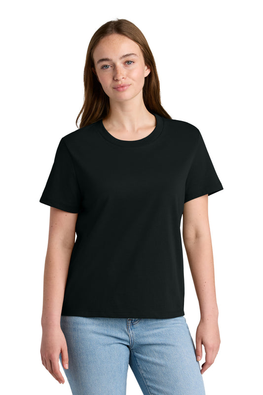 Front View of Black Stanley/Stella Women's Stella Muser Tee SXW002 - XS
