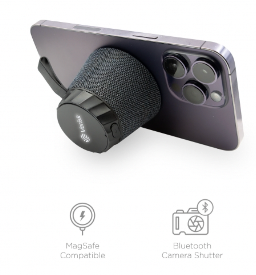 Mesa, Bluetooth Speaker and Camera Shutter