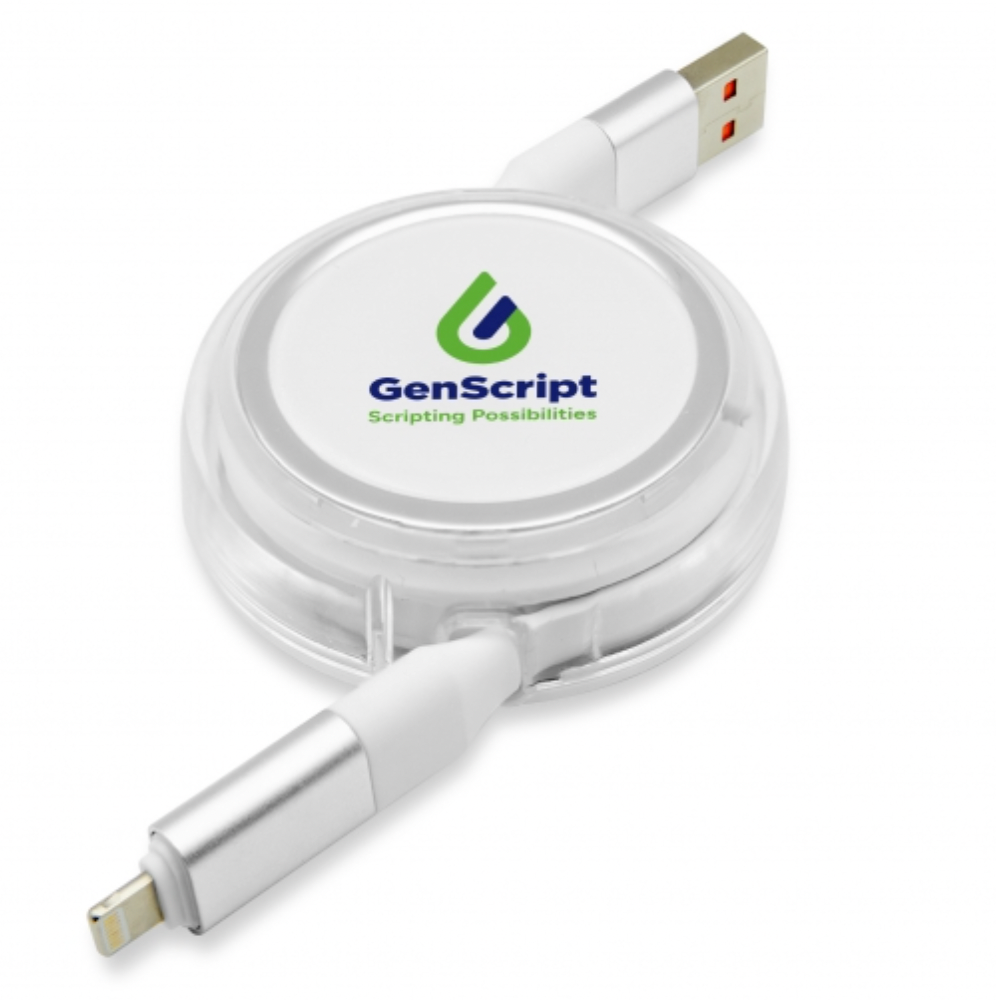 Nexus 4-in-1 Retractable Cable with Interchangeable Connectors