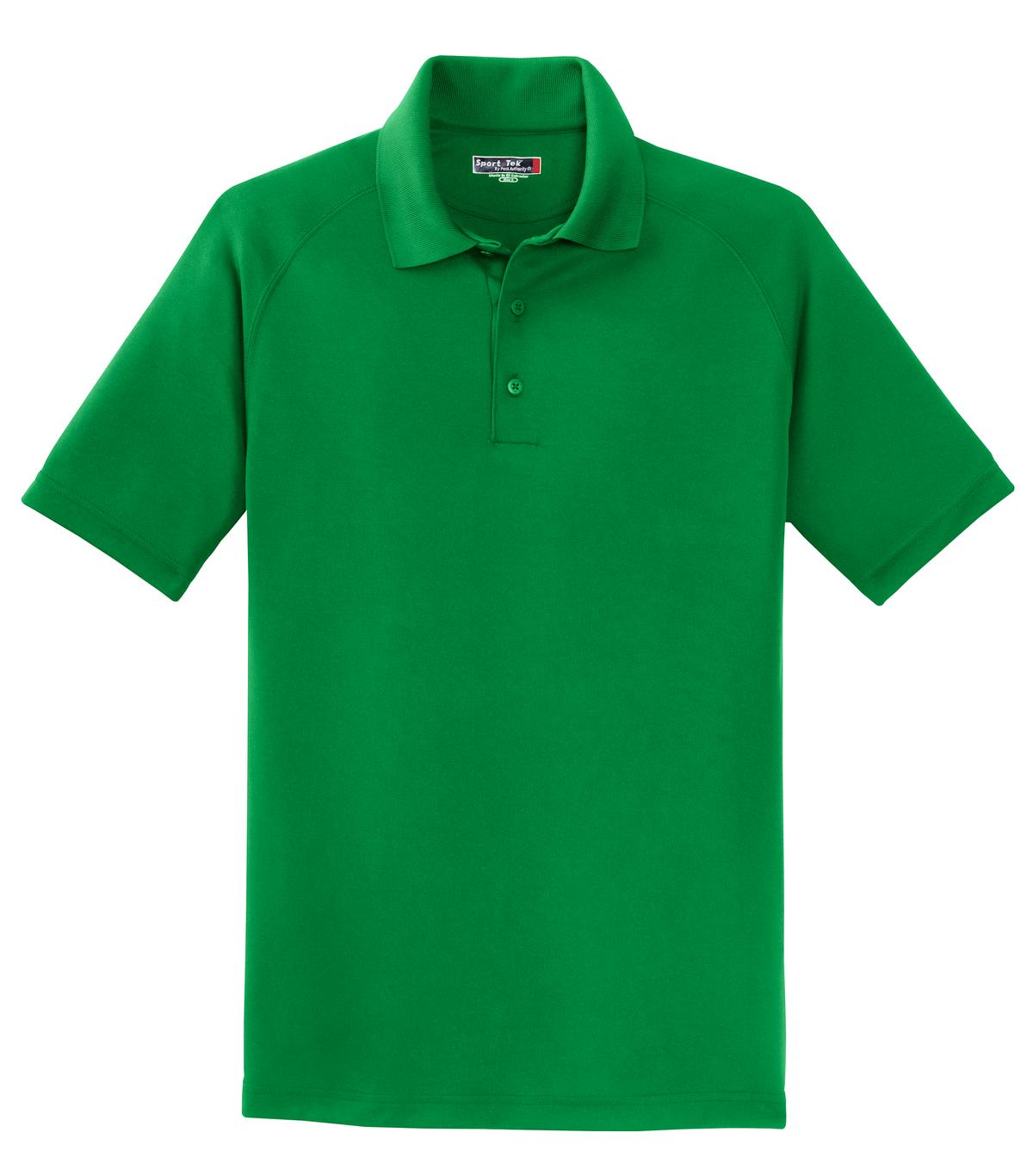 Sport-Tek Dry Zone Raglan Polo. T475